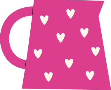 Kupa Vektörü İllüstrasyonlu Su Kutusu