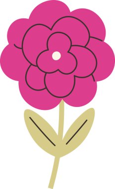 Kök Vektör Resimlerinde Gül Çiçeği