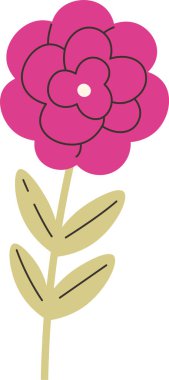 Kök Vektör Resimlerinde Gül Çiçeği