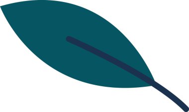 ağaç yaprağı ikonu vektör illüstrasyonu