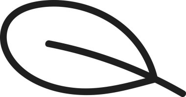 Ağaç Yaprağı Vektör İllüstrasyonu