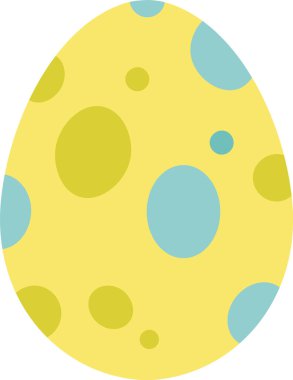 Desen Vektör Resimli Paskalya Yumurtası