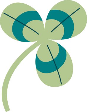 Yonca Simge Vektörü Resmini Bırakıyor