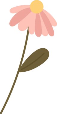 Kök Vektör Resimlerinde Çiçek