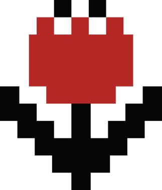 Ukrayna Geleneksel Çiçek Vektörü İllüstrasyonu