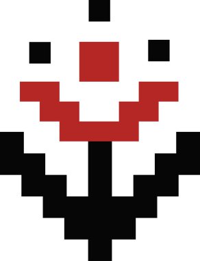 Ukrayna Geleneksel Çiçek Vektörü İllüstrasyonu