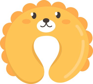 Seyahat Yastığı Vektör Çizimi