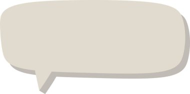 konuşma kabarcığı vektör çizimi