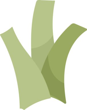 Sebze Kökü Simgesi Vektör İllüstrasyonu