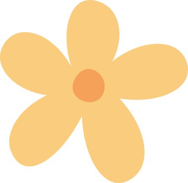 Çiçek baş simgesi Vektör İllüstrasyonu