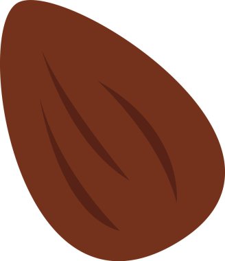 Ayçiçeği Tohum Simgesi Vektör İllüstrasyonu