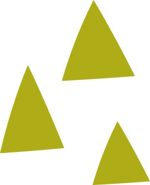 Soyut Desen Vektör Resimlemesi Üçgenleri