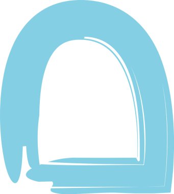 El Çizimi Fırça D Felç Vektörü İllüstrasyonu