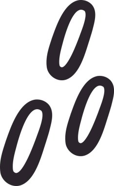 Soyut Baloncuklar Desen Vektör Resimlemesi