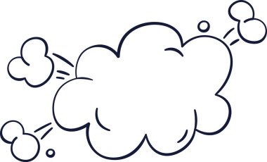 Comic Explosion Illustration Vektör İllüstrasyonu