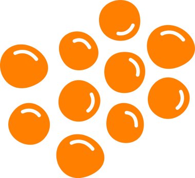 Havyar Deniz Gıda Vektörü İllüstrasyonu