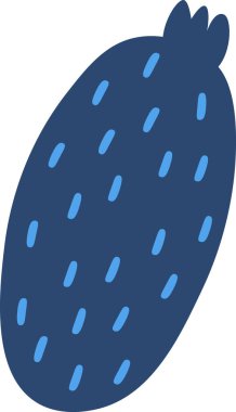 El Çekimi Egzotik Meyve Vektörü İllüstrasyonu