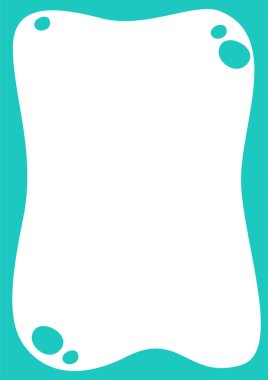 Soyut Çerçeve Deseni Vektör İllüstrasyonu