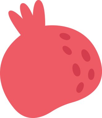 Nar El Çekim Vektörü İllüstrasyonu