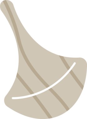 Çıngıraklı Tahta Oyuncak Vektörü İllüstrasyonu