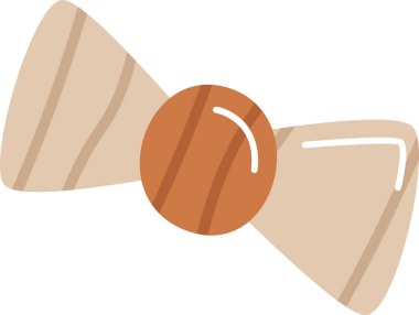 Yay Ahşap Oyuncak Vektörü İllüstrasyonu