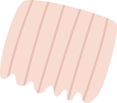 Tekstil Yama Eli Çekim Vektörü İllüstrasyonu