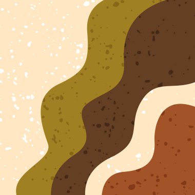 Sızdırılan Boya Vektörü İllüstrasyonu ile Soyut Arkaplan