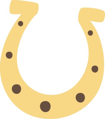 At nalı El Çizim Vektörü İllüstrasyonu