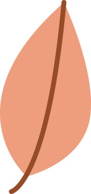 Sonbahar Yaprak Vektörü İllüstrasyonu