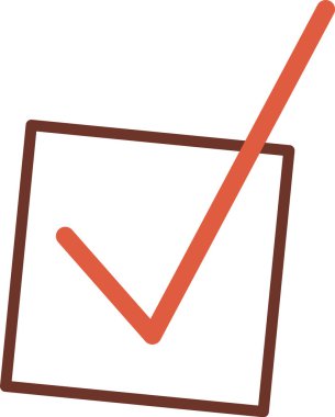 Kutuda Kabul Et İmza Vektörü İllüstrasyonu