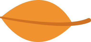 sonbahar ağaç yaprak vektör çizim