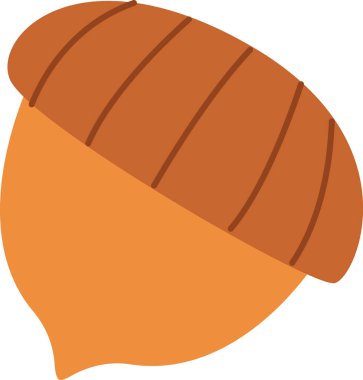 Meşe Ağacı Santrali Vektör İllüstrasyonu