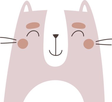 Mutlu Cad Head Vektör İllüstrasyonu