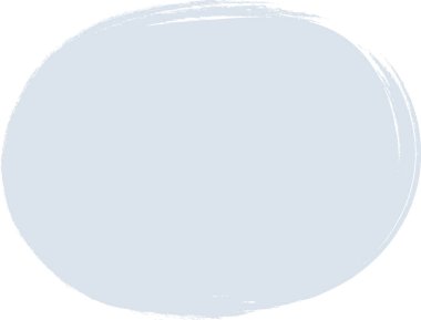 Fırça Efekti Soyut Çember Şekil Vektörü İllüstrasyonu