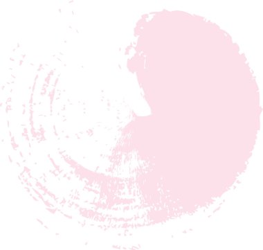 Fırça Efekti Soyut Şekil Vektörü İllüstrasyonu