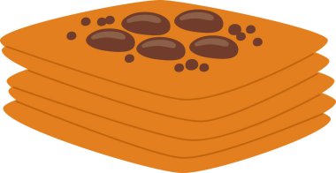 Türk Lezzeti Vektör İllüstrasyonunu Tatlandırdı