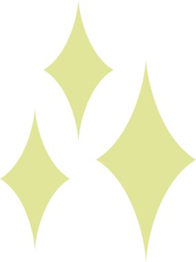 Atom Yıldızı Orta Çağ Kalıbı Vektör İllüstrasyonu