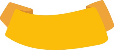 Başlık Kurdelesi Vektör İllüstrasyonu