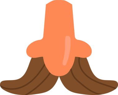 Burun ve Bıyık Maske Vektörü İllüstrasyonu