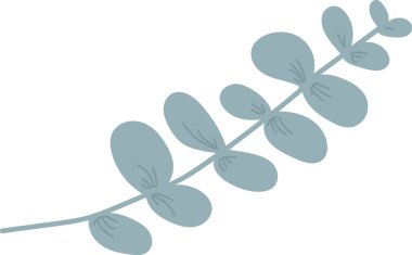 Şube yaprakları vektör çizim ile