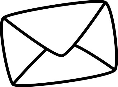 Katlanmış Zarf Harfleri Vektör İllüstrasyonuName