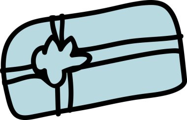 Hediye: Doodle Vektör İllüstrasyonu