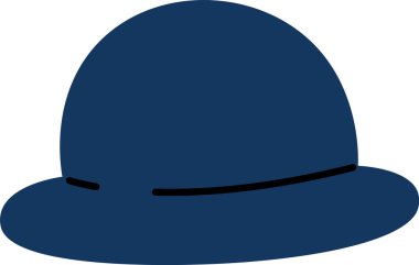 El Çizimi Kış Şapka Vektörü İllüstrasyonu