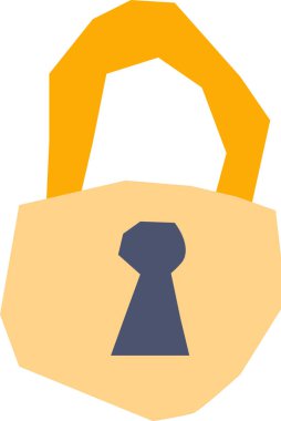 Asma kilit Kağıt Kesme Vektörü ResmiComment