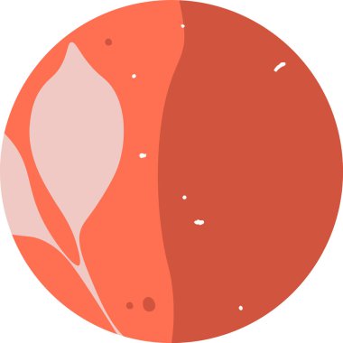 Çiçeksel Vurgu Hikayesi Sosyal Medya Yuvarlak Vektör İllüstrasyonu