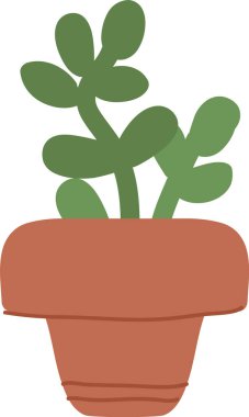 Ev Çiçeği Saksı Vektörü ResmiComment