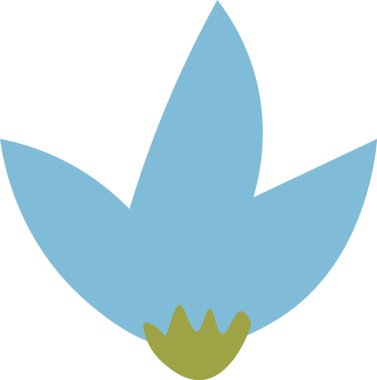 El Çizimi Bud Vektör İllüstrasyonu