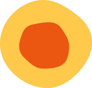 El Çizimi Bud Vektör İllüstrasyonu