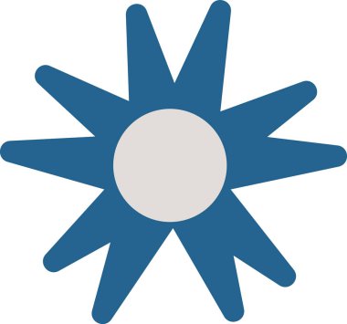 Halk Çiçeği Bud Vektör İllüstrasyonu