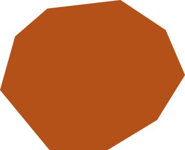 Soyut Yuvarlak Şekil Vektör İllüstrasyonu